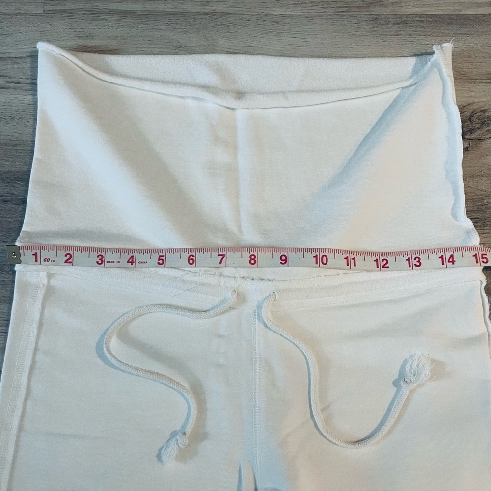 FP MOVEMENT FREE PEOPLE COTTON FOLD-OVER WAIST LEGGINGS LARGE - Picture 5 of 9